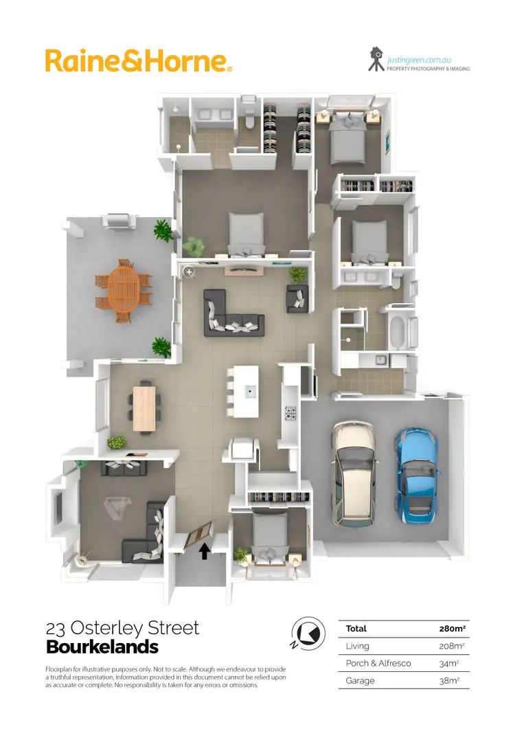 Floorplan of Homely house listing, 23 Osterley Street, Bourkelands NSW 2650