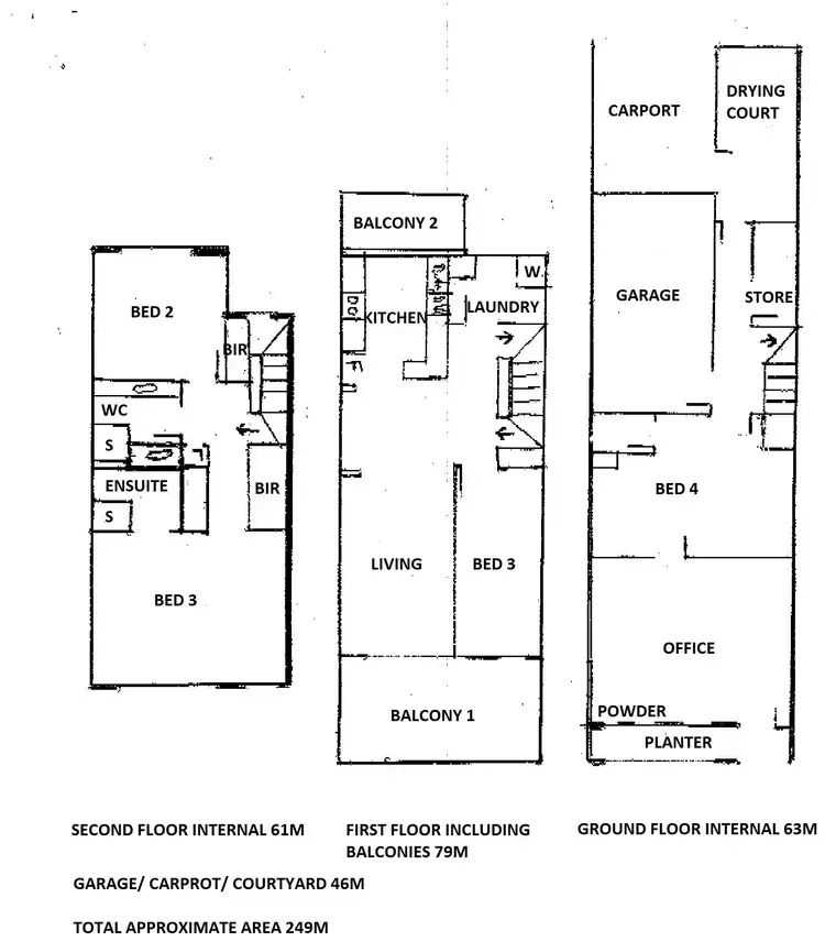 Floorplan of Homely house listing, 4/63 Palmerston Street, Perth WA 6000