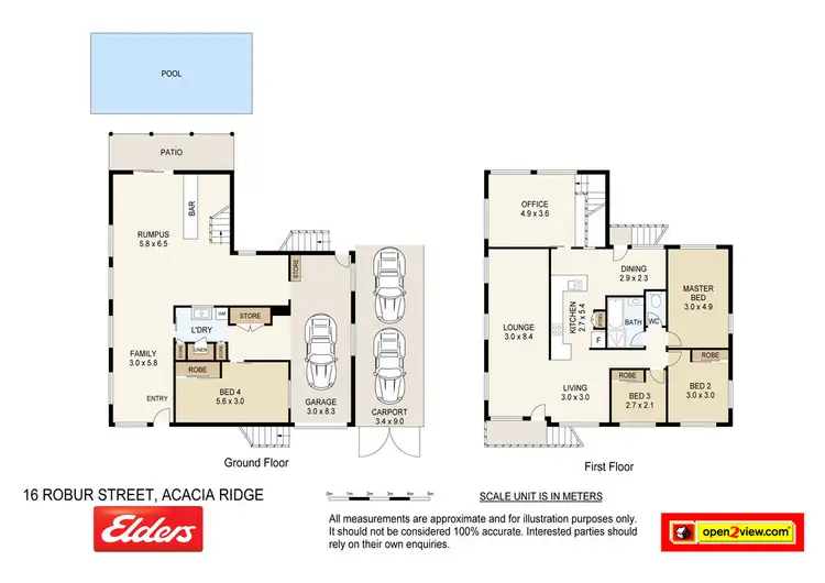 Floorplan of Homely house listing, 16 Robur Street, Acacia Ridge QLD 4110