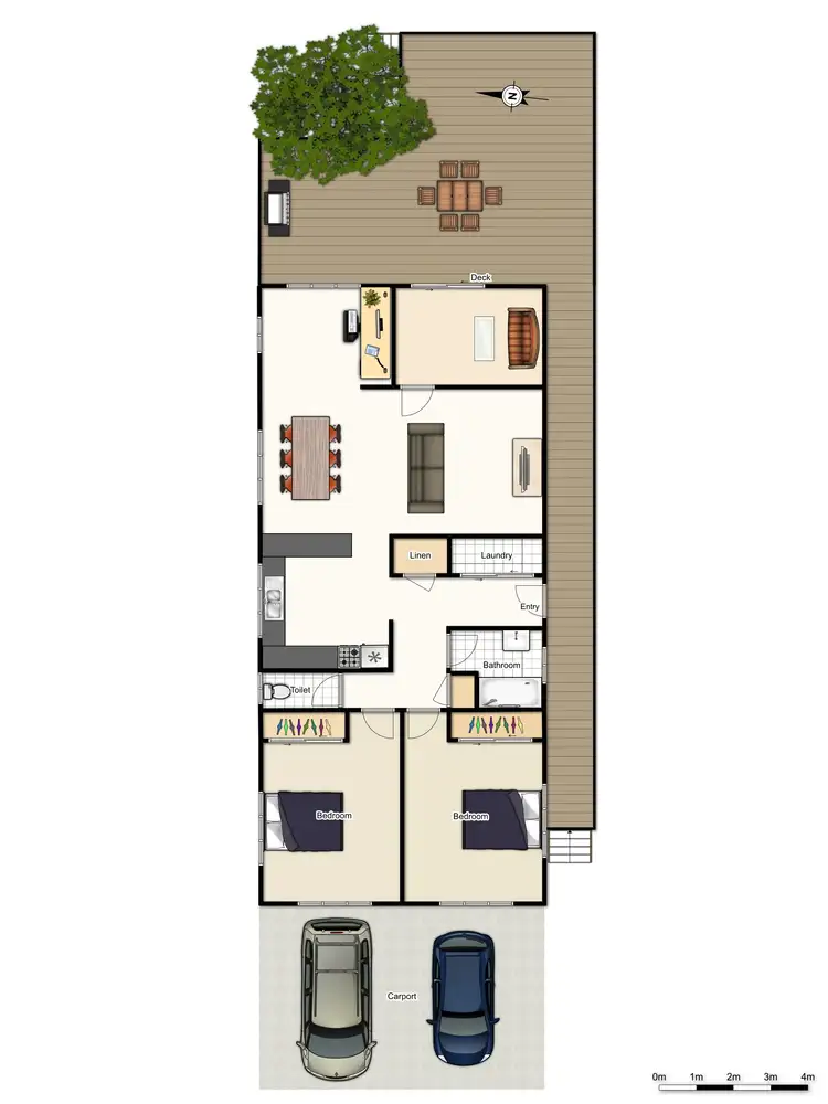 Floorplan of Homely house listing, 74 Dover Road, Margate QLD 4019