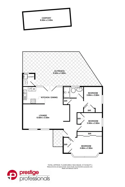 Floorplan of Homely house listing, 9 Bridges Avenue, Wattle Grove NSW 2173