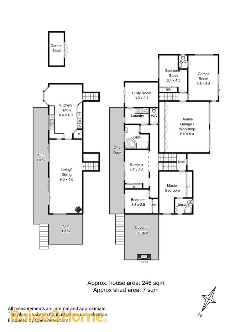 Floorplan of Homely house listing, 9 NICHOLAS DRIVE, Kingston Beach TAS 7050