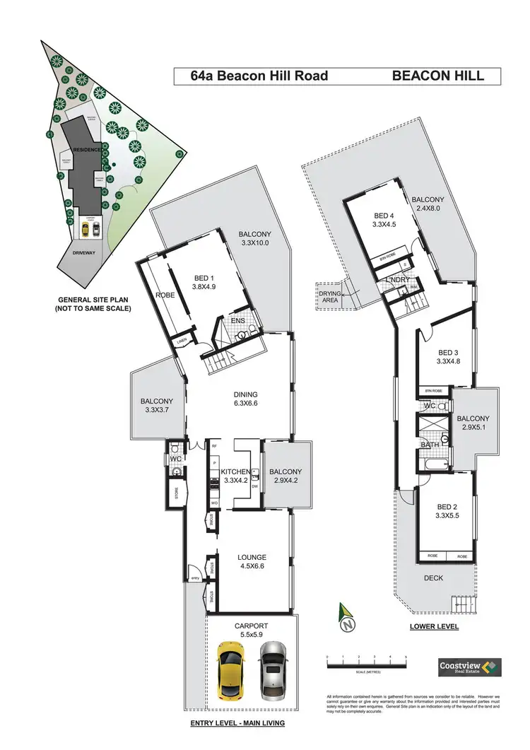 Floorplan of Homely house listing, 64a Beacon Hill Road, Beacon Hill NSW 2100