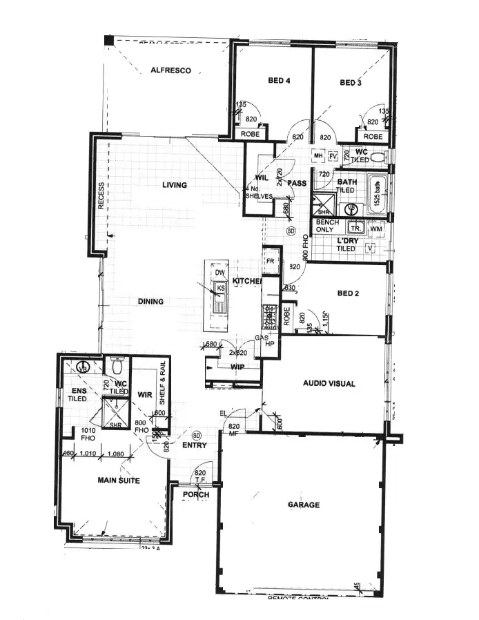 Floorplan of Homely house listing, 21 Rimfire Street, Byford WA 6122