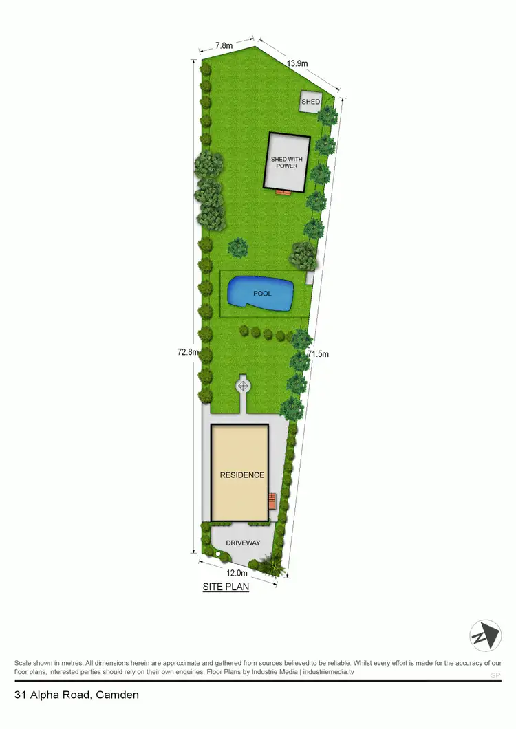 Floorplan of Homely house listing, 31 Alpha Road, Camden NSW 2570