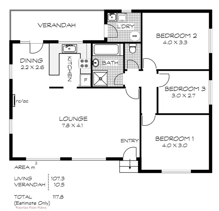 Floorplan of Homely house listing, 2 Barton Street, Port Elliot SA 5212