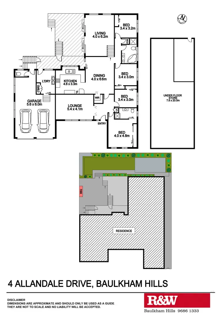Floorplan of Homely house listing, Address available on request