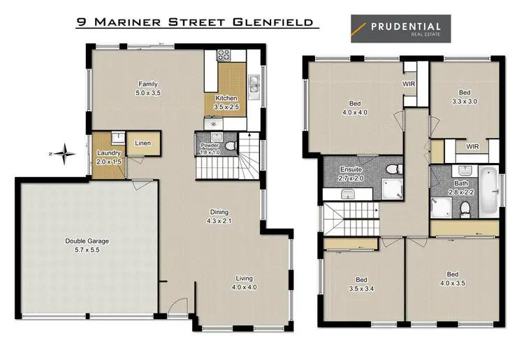 Floorplan of Homely house listing, 9 Mariner Street, Glenfield NSW 2167