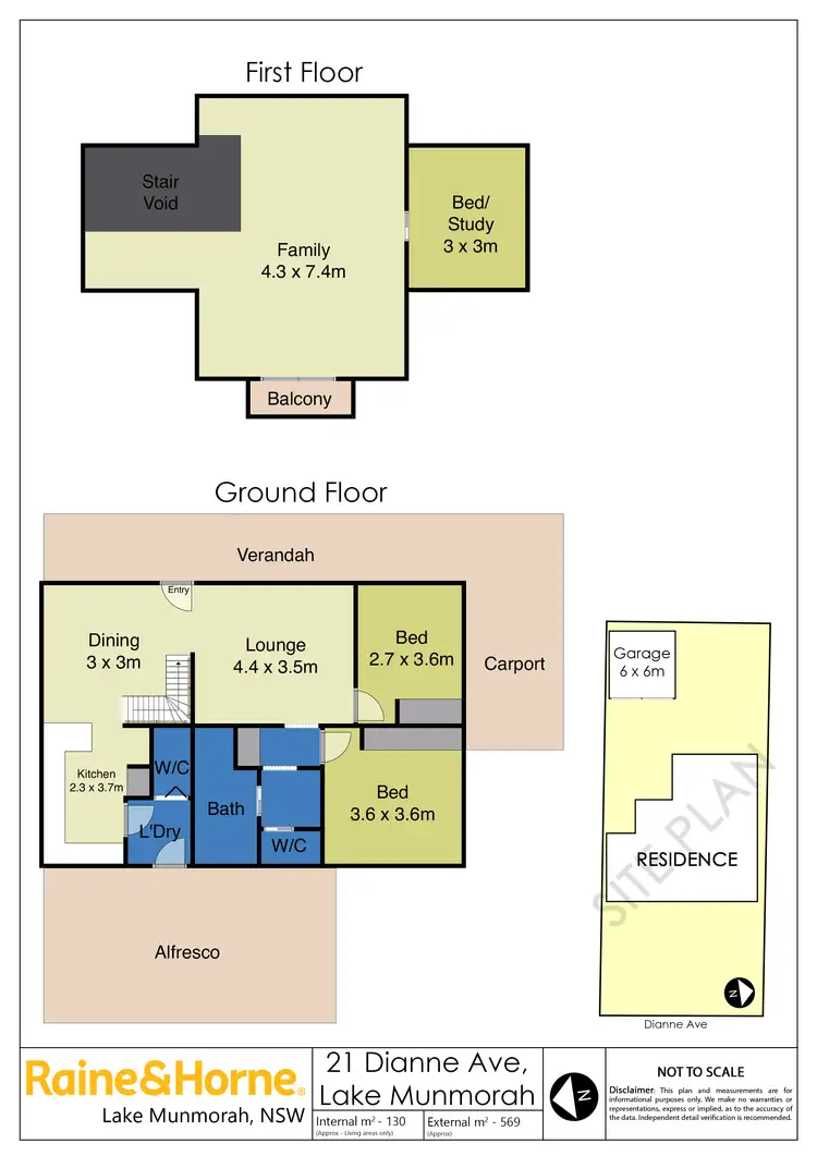 Floorplan of Homely house listing, 21 Dianne Avenue, Lake Munmorah NSW 2259