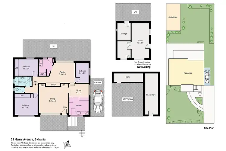 Floorplan of Homely house listing, 21 Henry Avenue, Sylvania NSW 2224