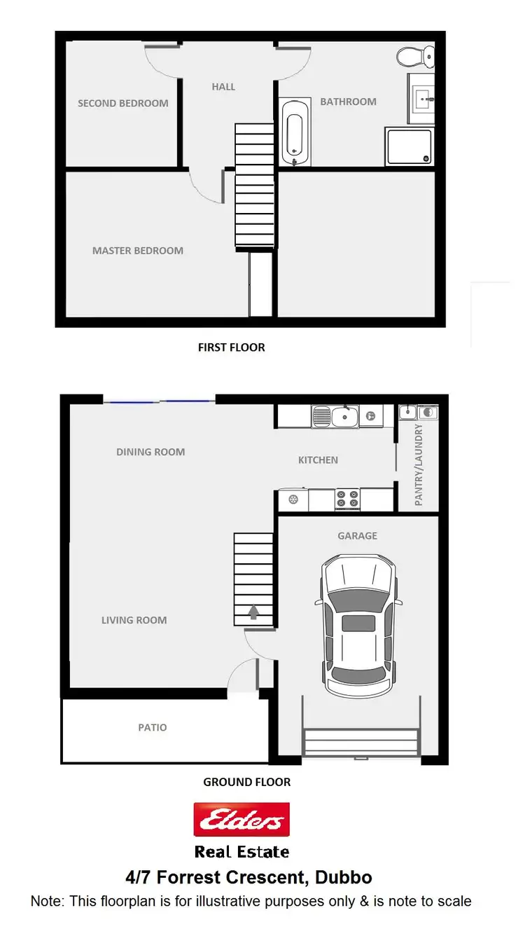 Floorplan of Homely house listing, 4/7 Forrest Crescent, Dubbo NSW 2830