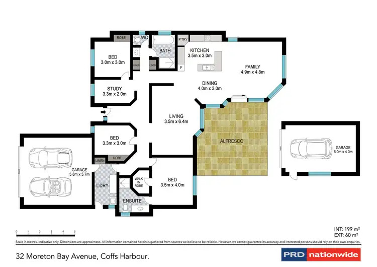 Floorplan of Homely house listing, 32 Moreton Bay Avenue, Coffs Harbour NSW 2450