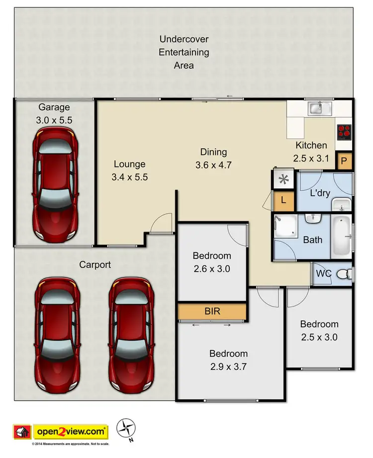 Floorplan of Homely house listing, 7 Tallinn Grove, Rooty Hill NSW 2766