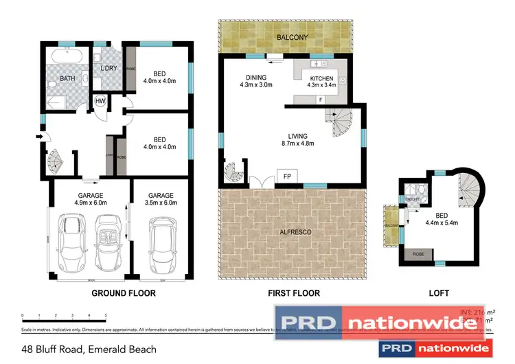 Floorplan of Homely house listing, 48 Bluff Road, Emerald Beach NSW 2456