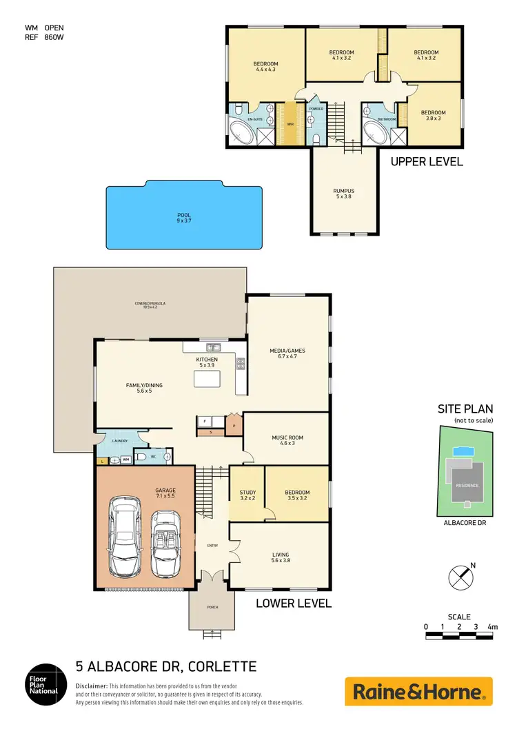 Floorplan of Homely house listing, 5 Albacore Drive, Corlette NSW 2315