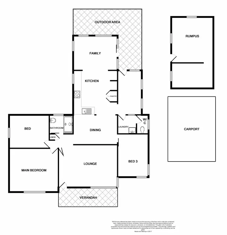 Floorplan of Homely house listing, 59 Allendale Street, Beresfield NSW 2322