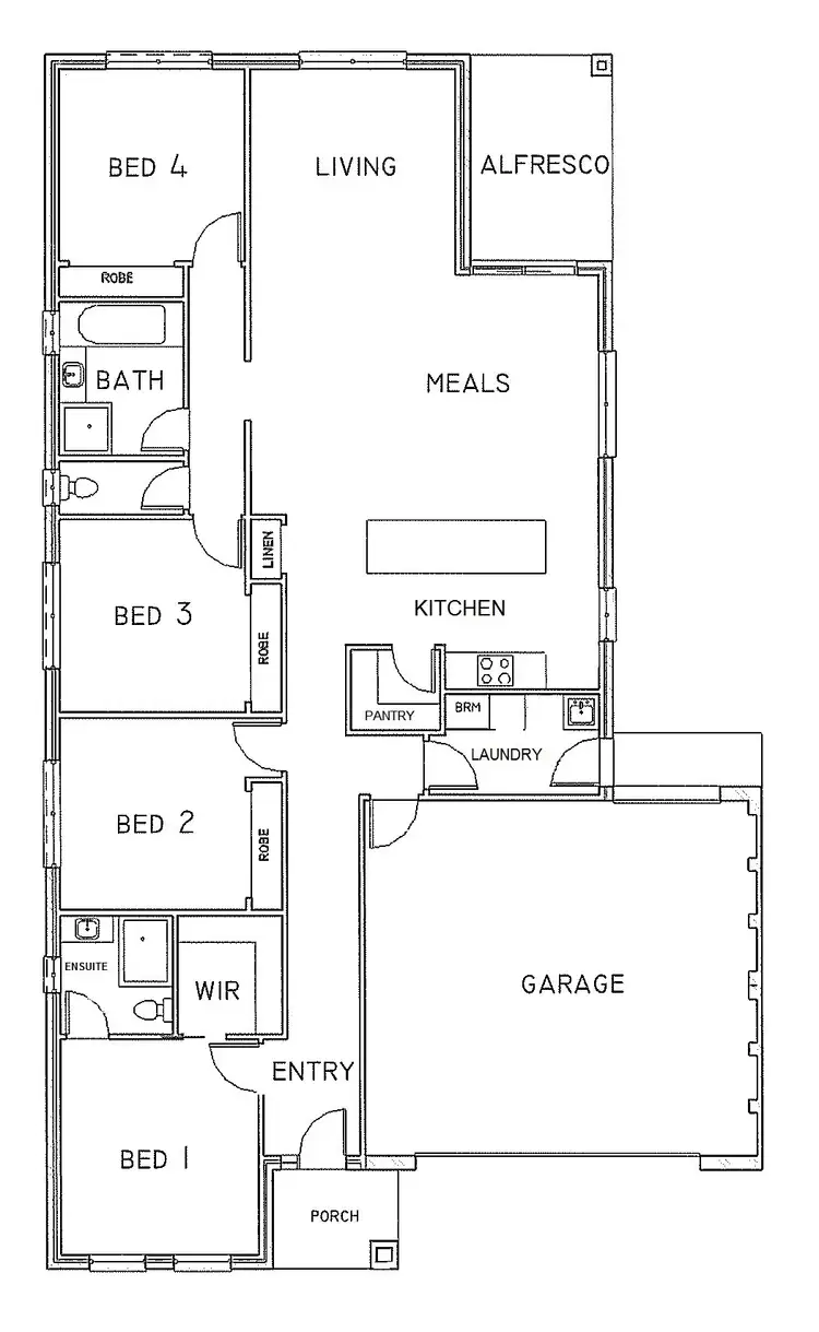 Floorplan of Homely house listing, 4 Gardiner Way, Grantville VIC 3984