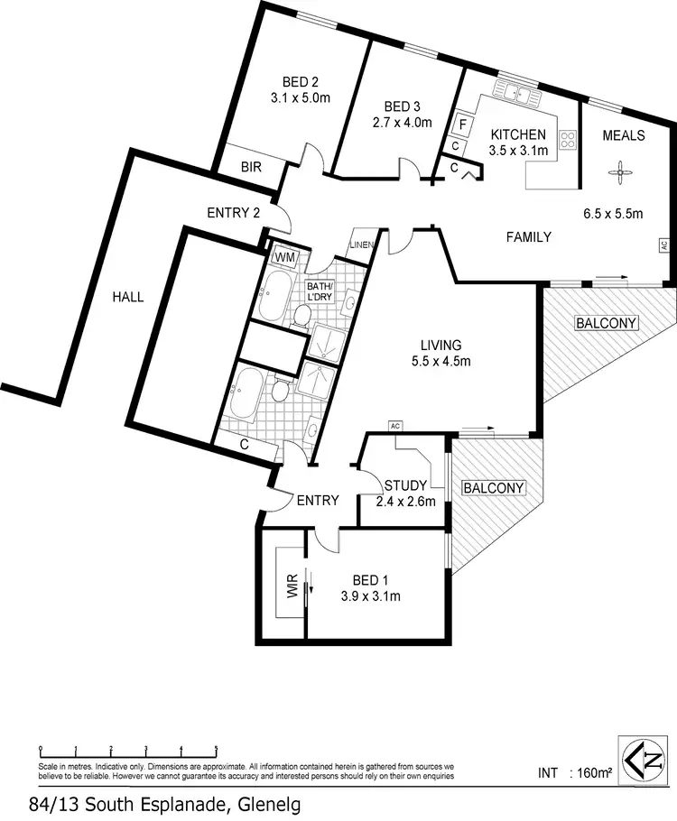 Floorplan of Homely house listing, 84/13 South Esplanade, Glenelg SA 5045