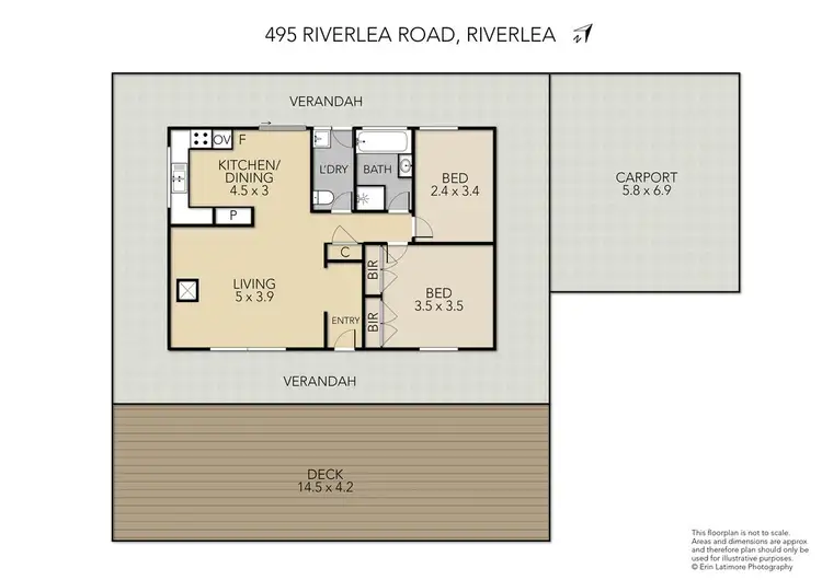 Floorplan of Homely rural property listing, 495 Riverlea Road, Mudgee NSW 2850