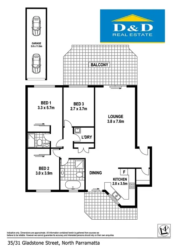 Floorplan of Homely unit listing, 31 - 39 Gladstone Street, Parramatta NSW 2150