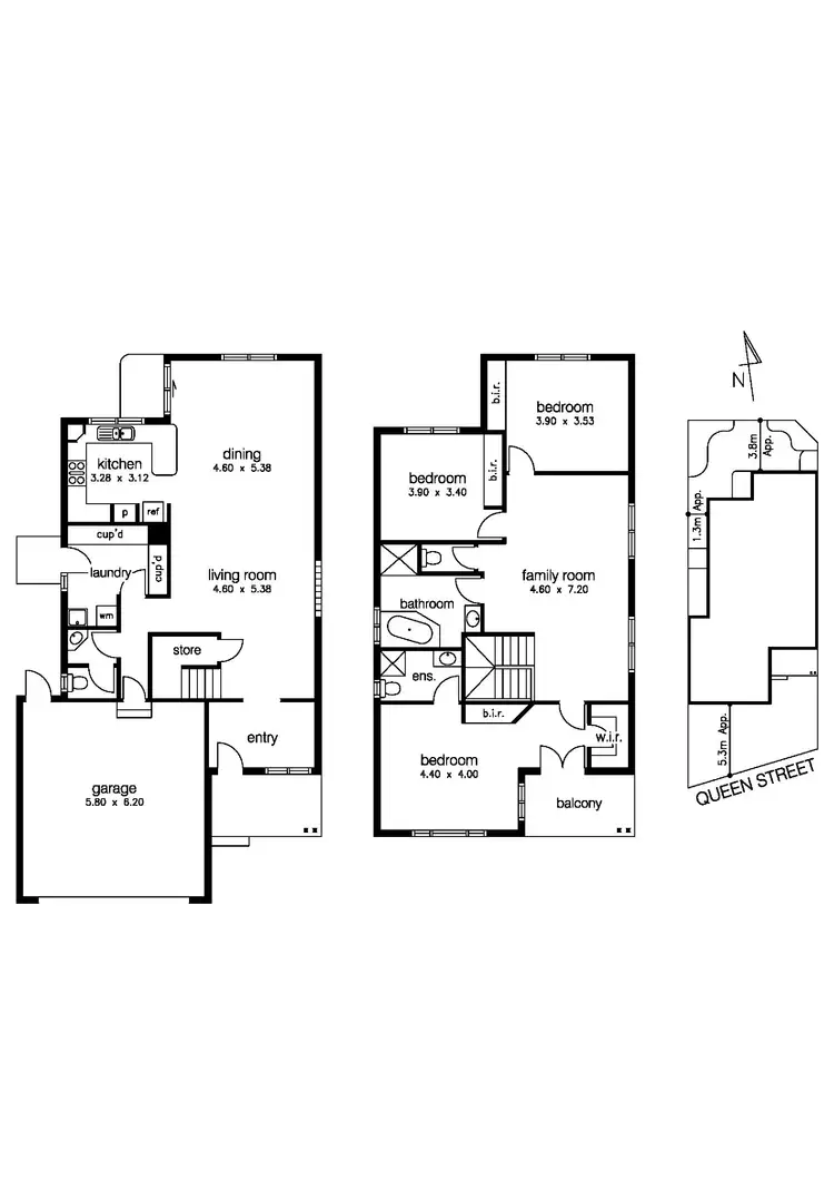 Floorplan of Homely house listing, 1/167 Queen Street, Altona VIC 3018