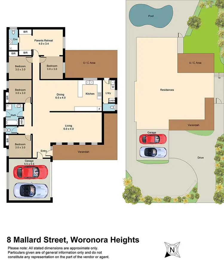 Floorplan of Homely house listing, 8 Mallard Street, Woronora Heights NSW 2233