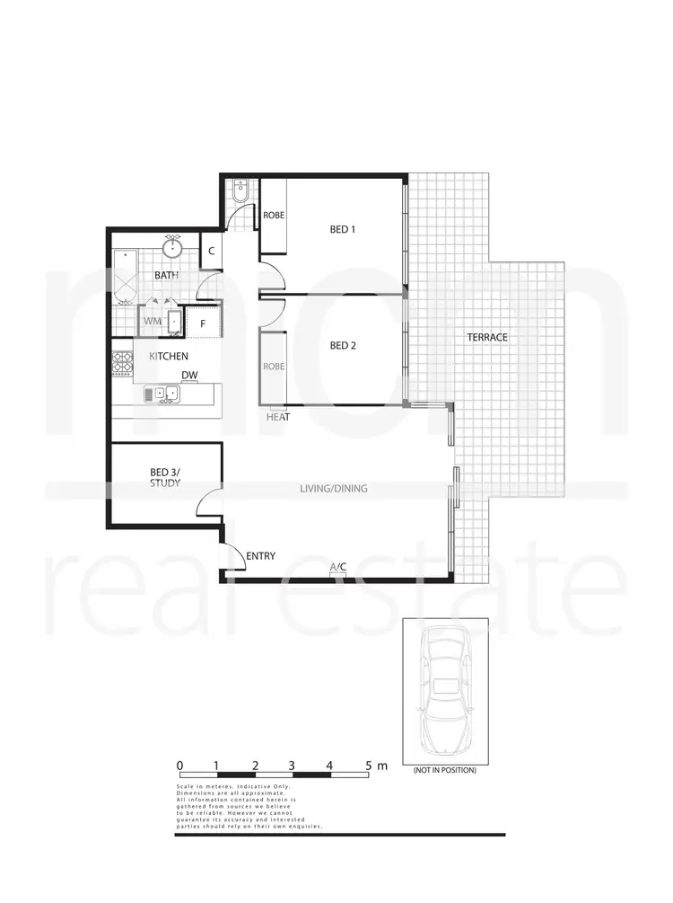 Floorplan of Homely apartment listing, 19/33 Jeffcott Street, West Melbourne VIC 3003