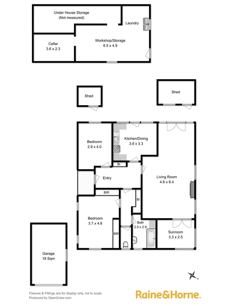 Floorplan of Homely house listing, 72 Knocklofty Terrace, West Hobart TAS 7000