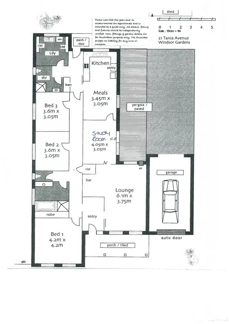 Floorplan of Homely house listing, 21 Tania Avenue, Windsor Gardens SA 5087