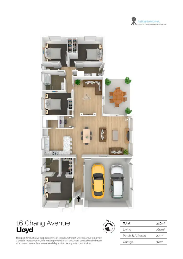Floorplan of Homely house listing, 16 Chang Avenue, Lloyd NSW 2650