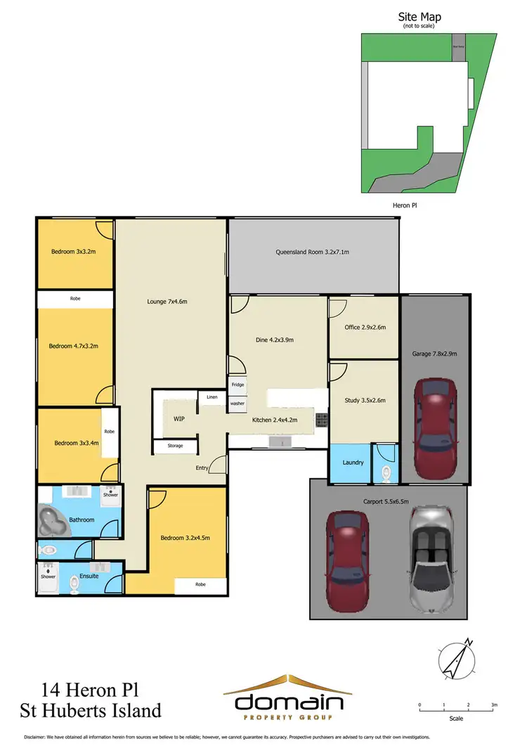 Floorplan of Homely house listing, 14 Heron Place, St Huberts Island NSW 2257
