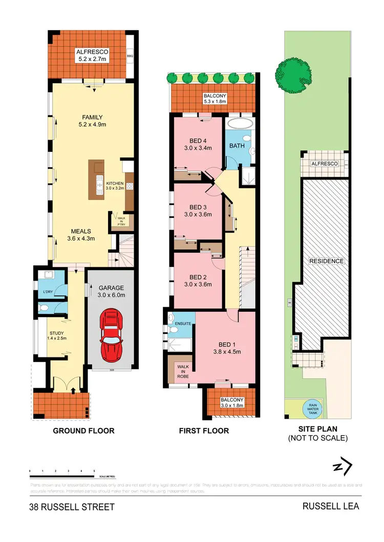 Floorplan of Homely house listing, 38 Russell Street, Russell Lea NSW 2046