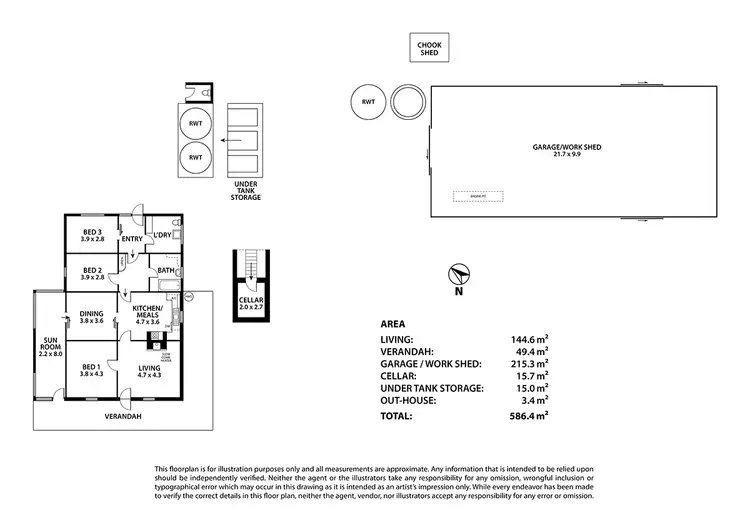 Floorplan of Homely house listing, Lot 2 Jupiter Street, Milang SA 5256