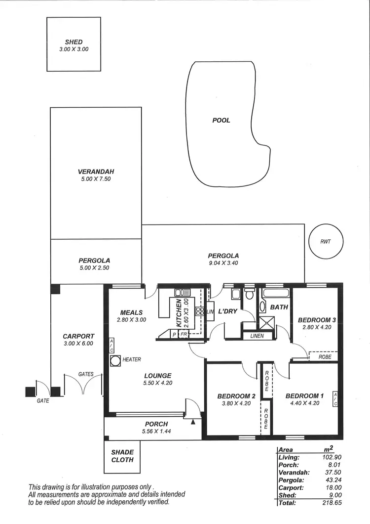 Floorplan of Homely house listing, 48 Leslie Street, Murray Bridge SA 5253