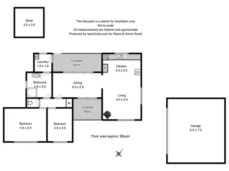 Floorplan of Homely house listing, 7 Nerine Street, Primrose Sands TAS 7173