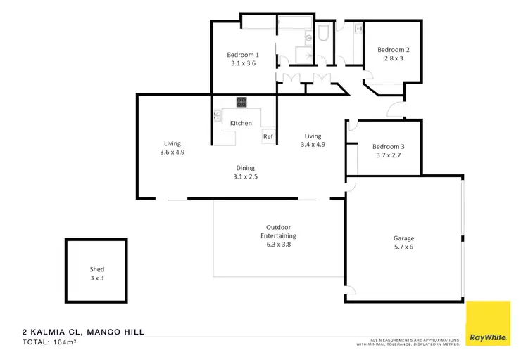 Floorplan of Homely house listing, 2 Kalmia Close, Mango Hill QLD 4509