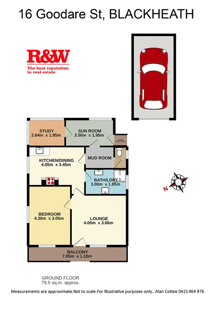 Floorplan of Homely house listing, 16 Goodare Street, Blackheath NSW 2785