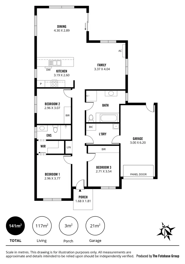 Floorplan of Homely house listing, 8 Almond Circuit, Munno Para West SA 5115