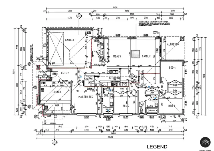 Floorplan of Homely other listing, Address available on request