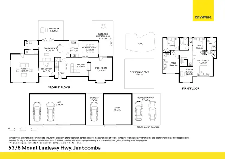 Floorplan of Homely house listing, 5378-5390 Mount Lindesay Highway, Jimboomba QLD 4280
