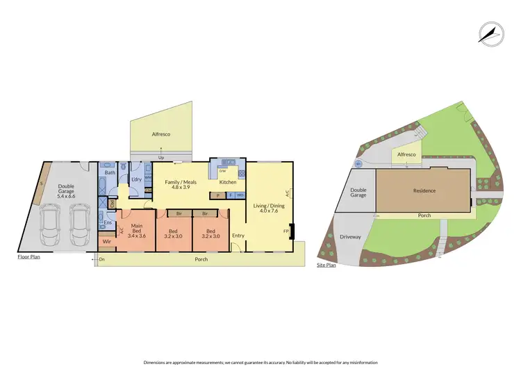 Floorplan of Homely house listing, 36 Somerset Drive, Dandenong North VIC 3175