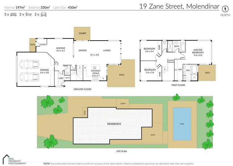 Floorplan of Homely house listing, 19 Zane Street, Molendinar QLD 4214