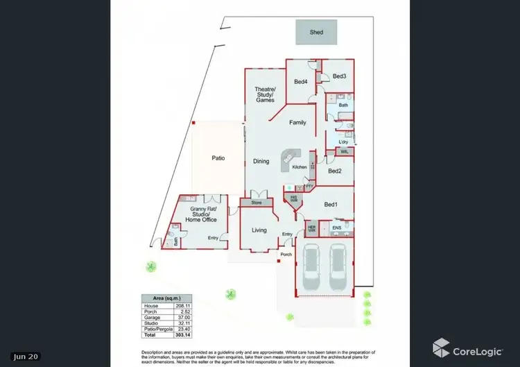 Floorplan of Homely house listing, 7 Walbrook Mews, Landsdale WA 6065
