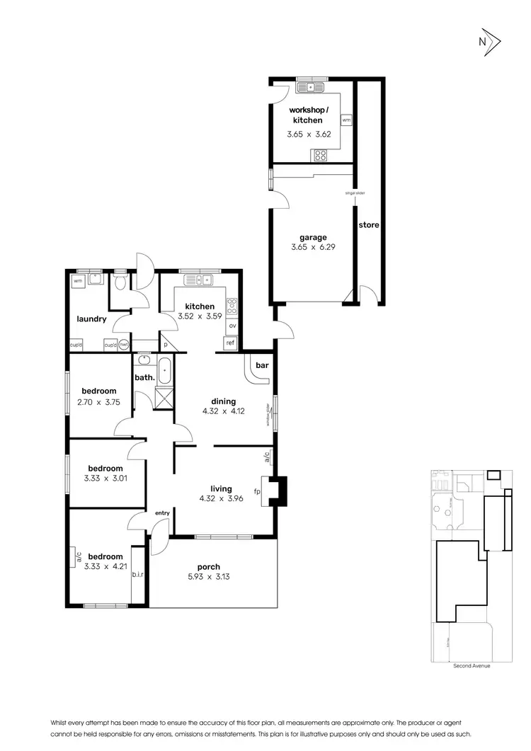 Floorplan of Homely house listing, 87 Second Avenue, Altona North VIC 3025