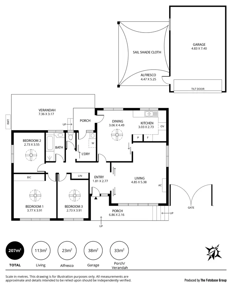 Floorplan of Homely house listing, 41 Parklands Crescent, Reynella SA 5161