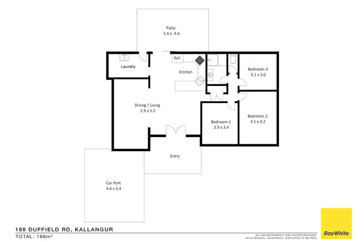 Floorplan of Homely house listing, 188 Duffield Road, Kallangur QLD 4503
