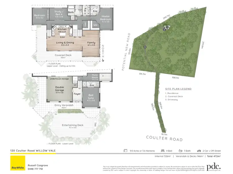 Floorplan of Homely house listing, 120 Coulter Road, Willow Vale QLD 4209