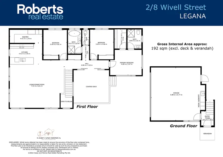 Floorplan of Homely house listing, 2/8 Wivell Street, Legana TAS 7277