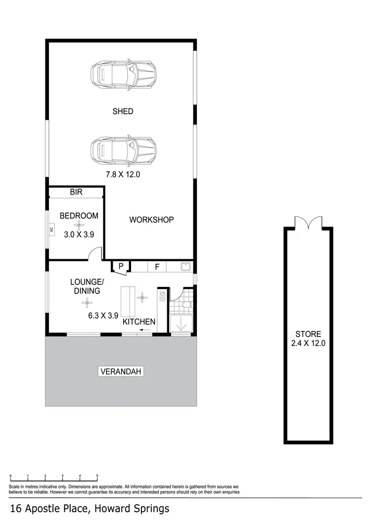 Floorplan of Homely house listing, 16 Apostle Place, Howard Springs NT 835