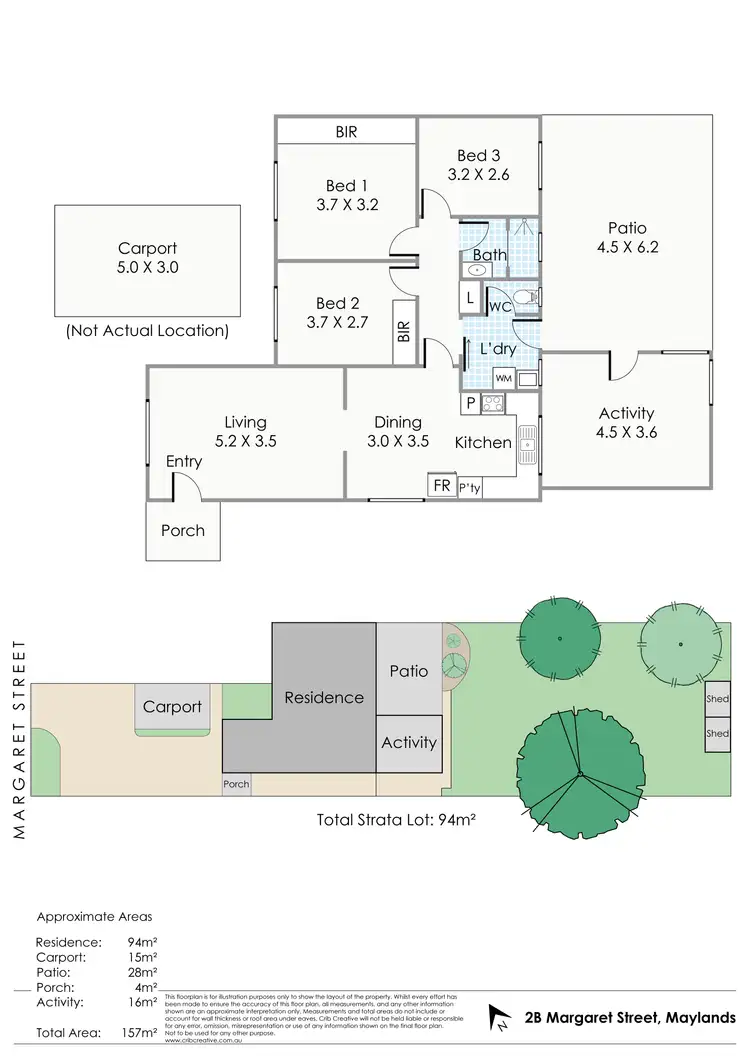 Floorplan of Homely house listing, 2B Margaret Street, Maylands WA 6051